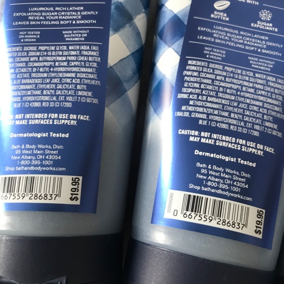 🔸Set of 3 Gingham by B&BW Foaming Body Scrub - Picture 5 of 5